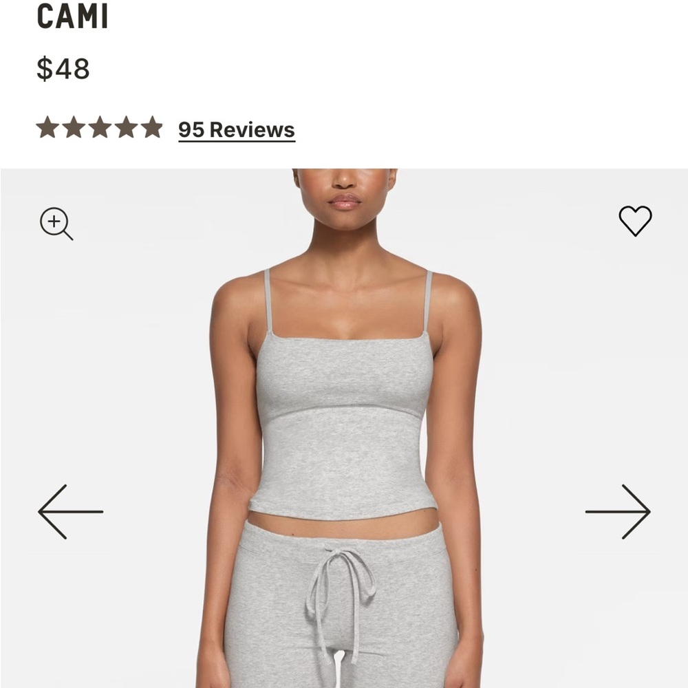 SKIMS Cotton Jersey Cami